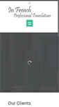 Mobile Screenshot of infrenchpro.ca